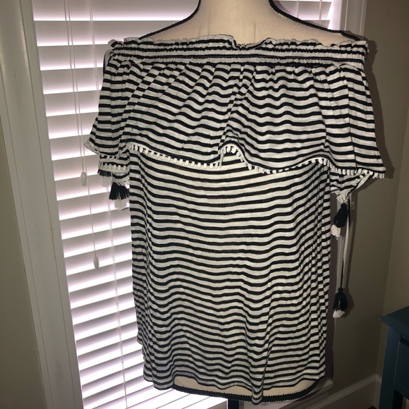 ☀️ Loft Off-Shoulder Top - Picture 1 of 9